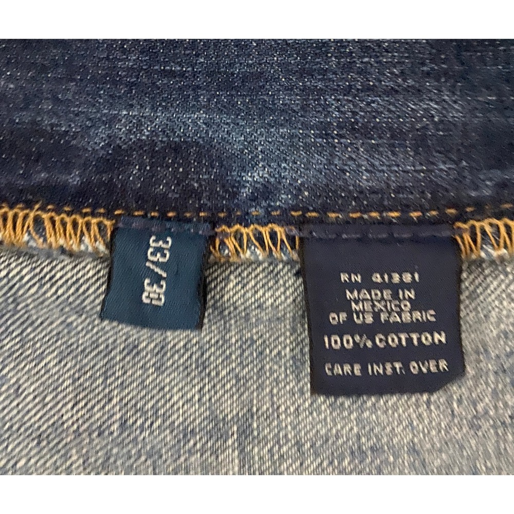Vintage Y2K Polo‎ Ralph Lauren Jeans Men's Size 33x30 Blue Straight - Picture 5 of 10